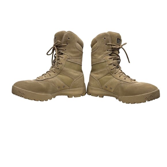 5.11 HRT Tactical Desert Coyote brown Suede Leather Boots Men\'s Size 7 main image 4